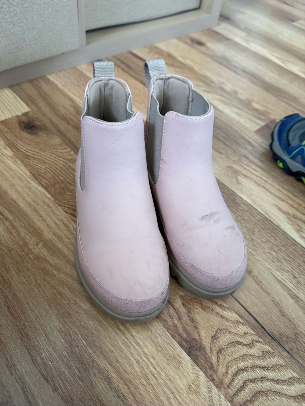 Native Kids Pink Chelsea Boots